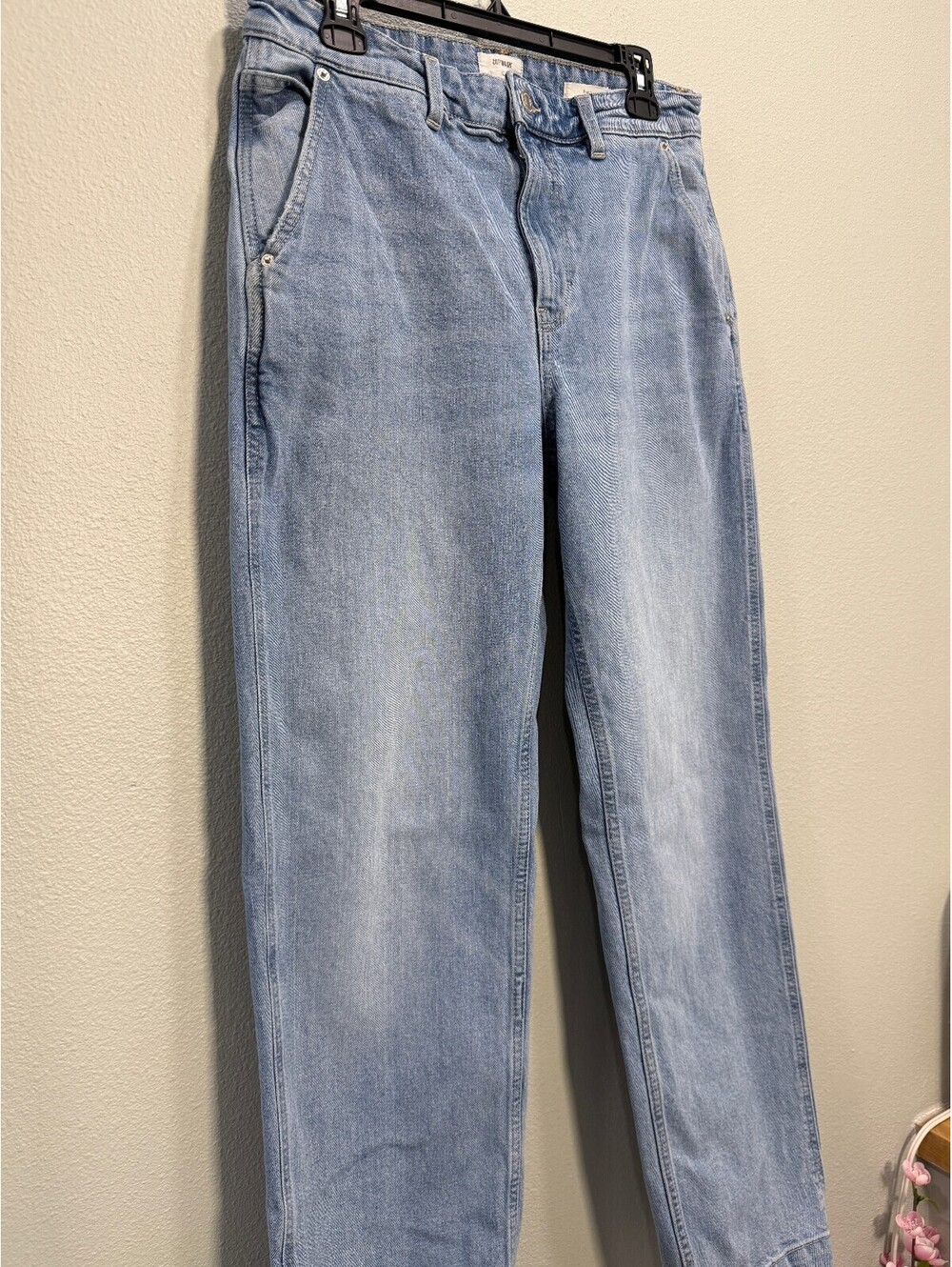 Cotton On The Baggy Style Medium Wash Wide Leg Denim Jean - Women's 32 - Picture 3 of 7